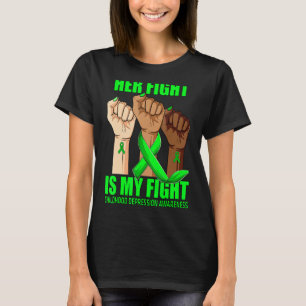 Hand Her Fight Is My Fight Childhood Depression Aw T-Shirt