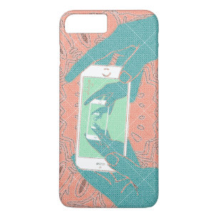 Hand Holding Cell Phone Case-Mate iPhone Case