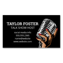 Hand Holding Microphone | Singer | Radio Host