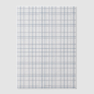 Hand illustrated baby blue and grey Vellum  Invitations