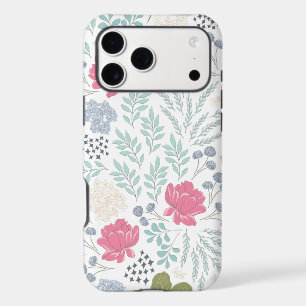 Hand Illustrated Floral and Foliage Pattern