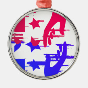 Hand in Hand - A Colourful Pact for Change Metal Tree Decoration
