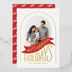 Hand-lettered Arch Photo Foil