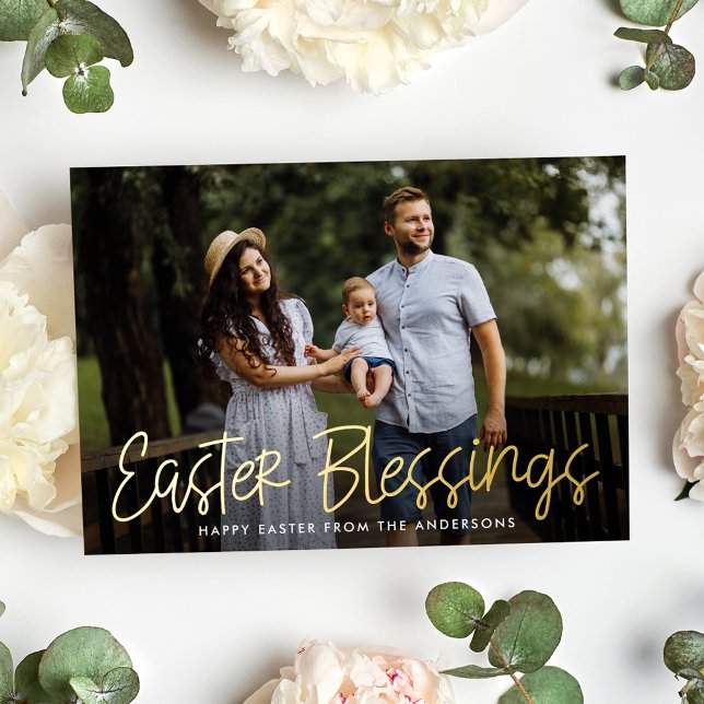 Hand-Lettered Easter Blessings Photo (Creator Uploaded)