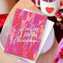 Hand Lettered Galentine's Day