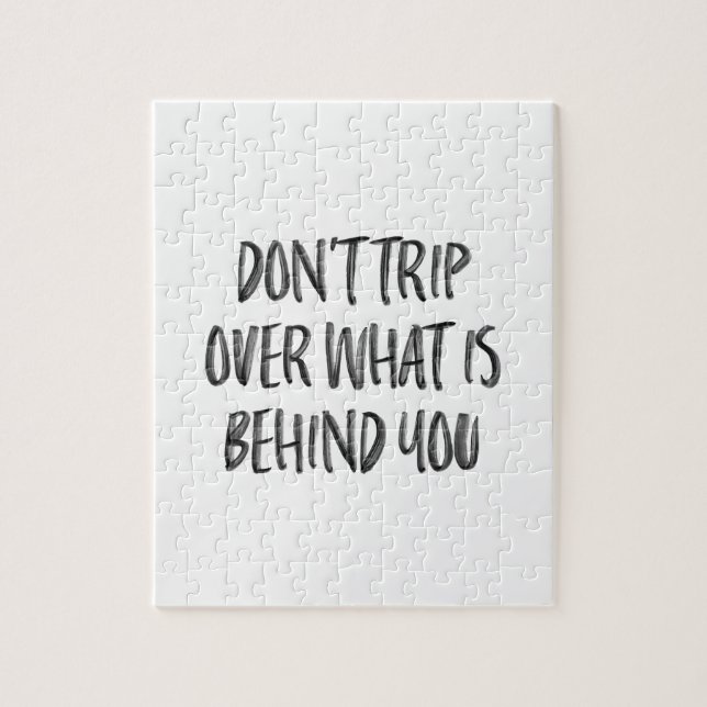 Hand Lettered Inspirational Motivational Quotes Jigsaw Puzzle (Vertical)