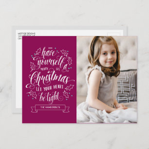 Hand Lettered Merry Li'l Christmas Holiday