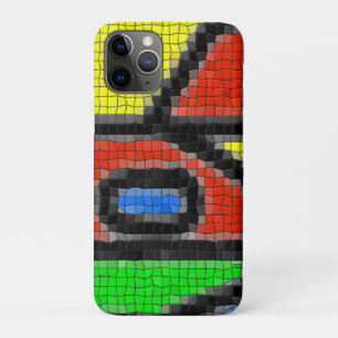 Hand-made mosaic, modern art. Case-Mate iPhone case