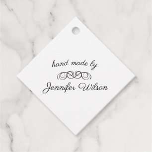 Hand Made Personalised Product Tags