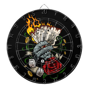 Hand Of Cards Dartboard