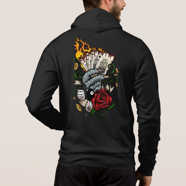 Hand Of Cards Hoodie (Back)
