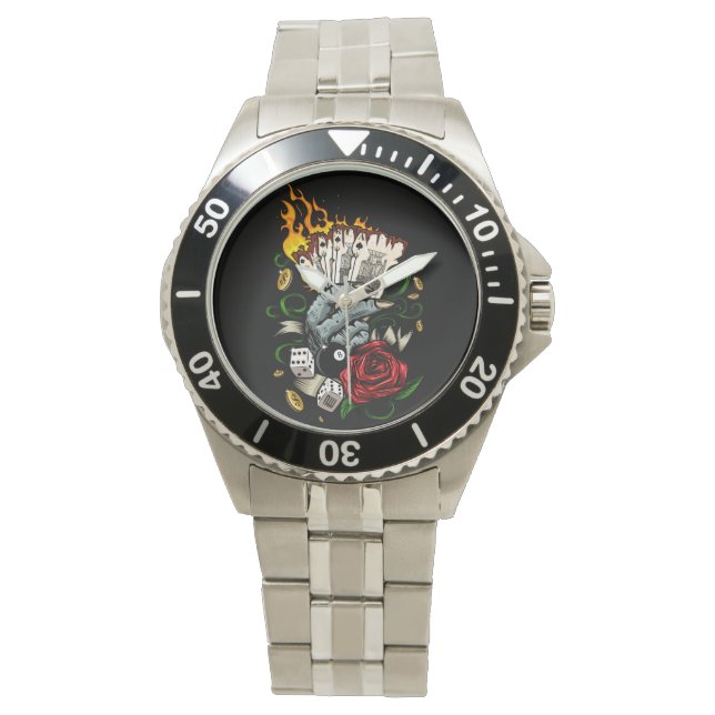 Hand Of Cards Watch (Front)