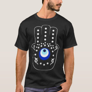 Hand of Hamsa Evil Eye for women Pullover