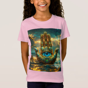 HAND OF HAMSA – HAND OF FATIMA – ZEN BUDDHISM T-Shirt