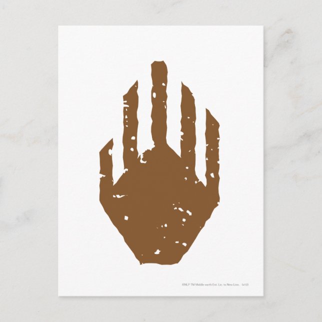 Hand of Saruman Postcard (Front)