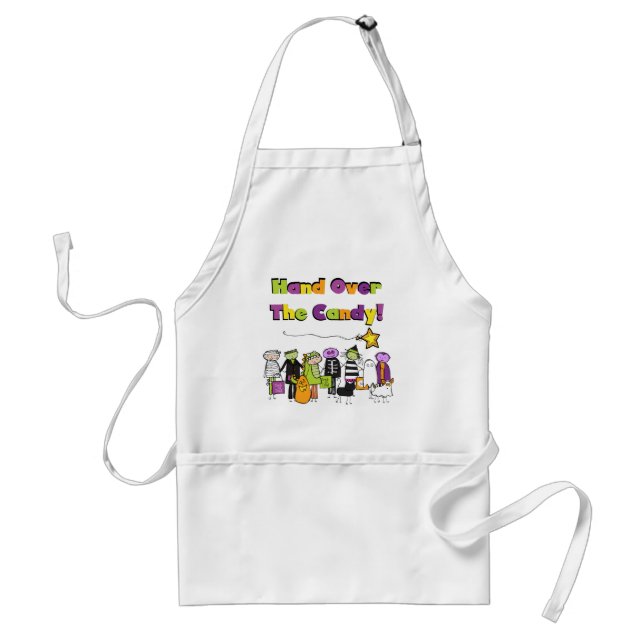 Hand Over the Candy Halloween Tshirts and Gifts Standard Apron (Front)