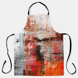  hand painted abstract backgroundabstract,art,oil, apron