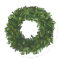 Hand Painted Boxwood Wreath Christmas