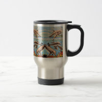 Hand Painted By Number | Playful Dolphins | 
