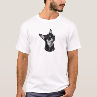Hand painted chihuahua portrait T-Shirt