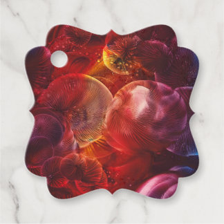 Hand Painted Deep Space Fantasy Painting Favour Tags