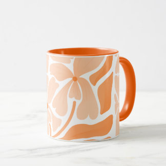 Hand Painted mug in artistic design