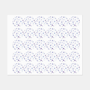 hand painted polka dots