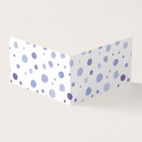 hand painted polka dots