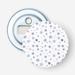 hand painted polka dots bottle opener