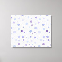 hand painted polka dots