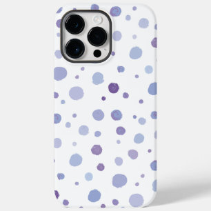hand painted polka dots Case-Mate iPhone 14 pro max case