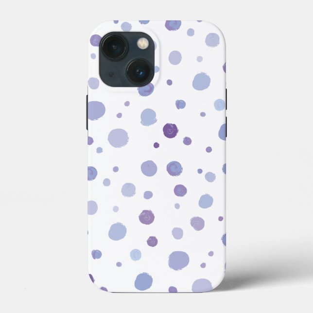 hand painted polka dots Case-Mate iPhone case (Back)