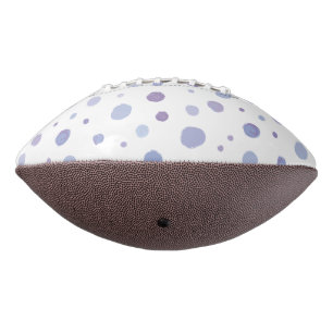 hand painted polka dots football