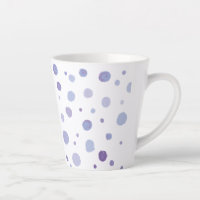 hand painted polka dots
