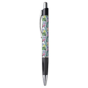 Hand Painted Watercolor Cactus Pattern