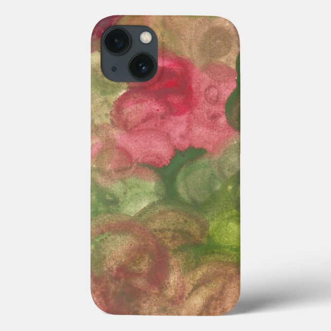 hand painted watercolor Case-Mate iPhone case (Back)