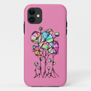 Hand Painting - Abstract Tree Group 1 Case-Mate iPhone Case