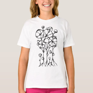 Hand Painting - Abstract Tree Group 1 T-Shirt
