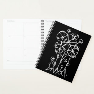 Hand Painting - Abstract Tree Group 2 Planner