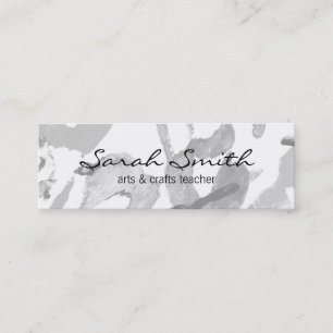 Hand Painting Art Teacher Mini Business Card