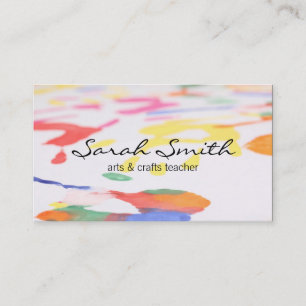 Hand Painting II Business Card