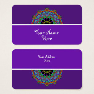 Hand Painting Mandala Clock Face 24