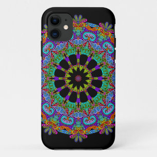 Hand Painting Mandala Clock Face 24 Case-Mate iPhone Case