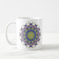 Hand Painting Mandala Clock Face 2