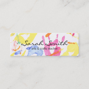 Hand Painting Mini Business Card