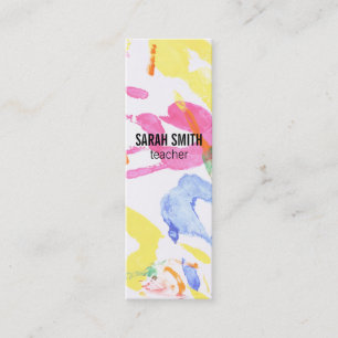 Hand Painting Mini Business Card