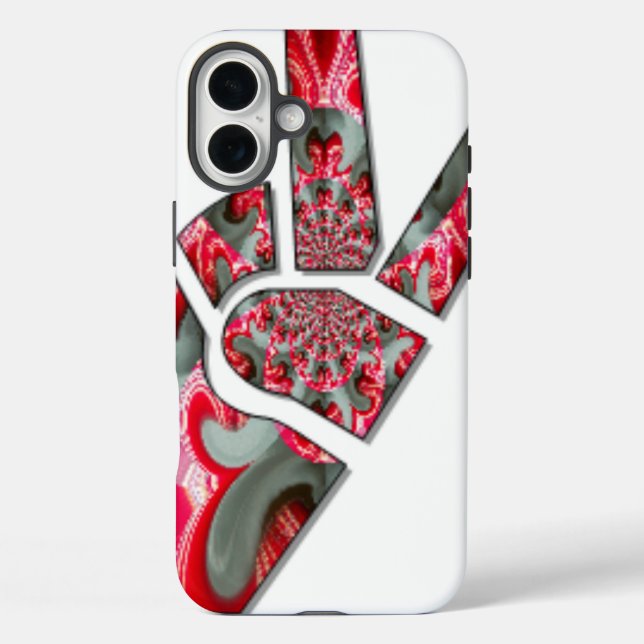 Hand peace sign Case-Mate iPhone case (Back)