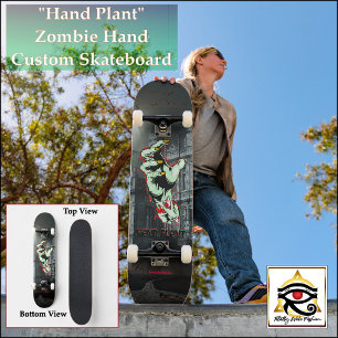Hand Plant   Zombie Hand   Custom Skateboard