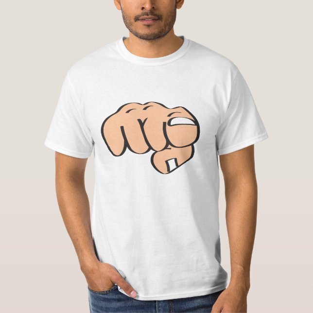 Hand pointing finger at viewer T-Shirt (Front)