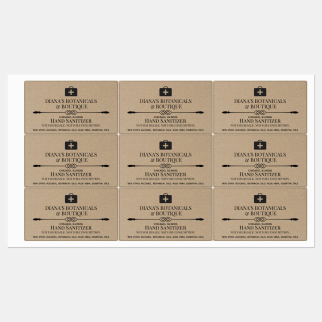 Hand Sanitizer (Sheet)